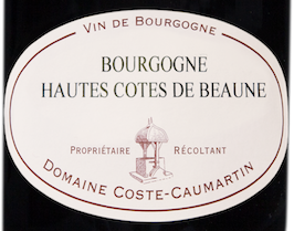 Etiquette Bourgogne Hautes Cotes de Beaune