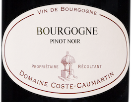 Etiquette Bourgogne Pinot Noir